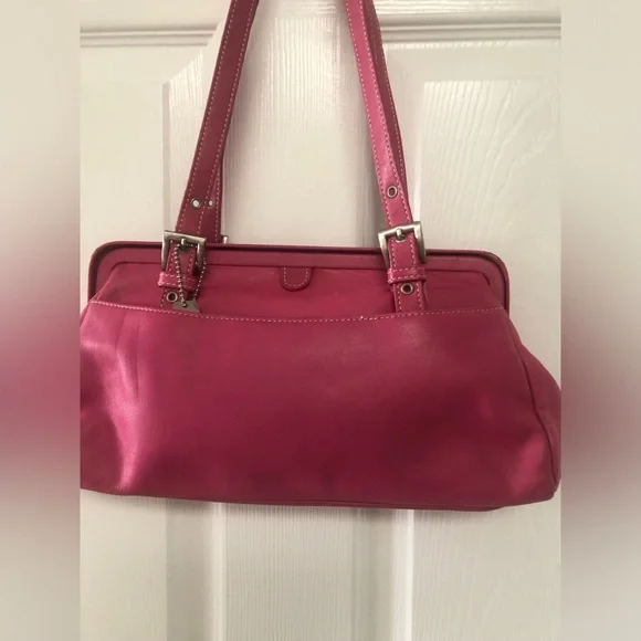 Tignanello pink Leather Handbag - Picture 5 of 6